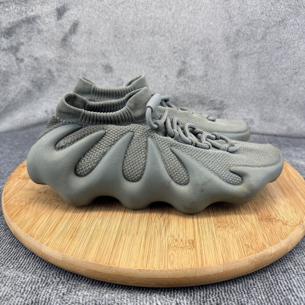 Adidas Yeezy 450 Shoes Mens Size 6 Gray Low Top Casual Sneakers No Insoles